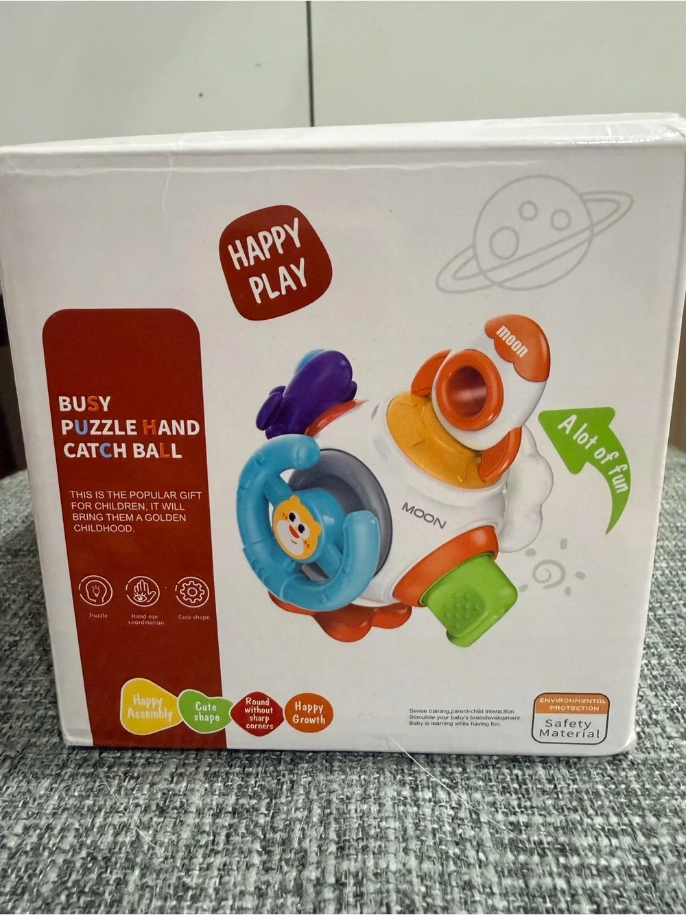 Baby Montessori Sensory Space Rocket toy